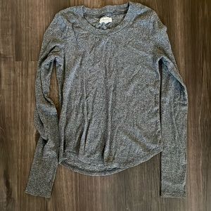 Women’s Madewell Dark Grey Heavy Knit Long Sleeve Size XS